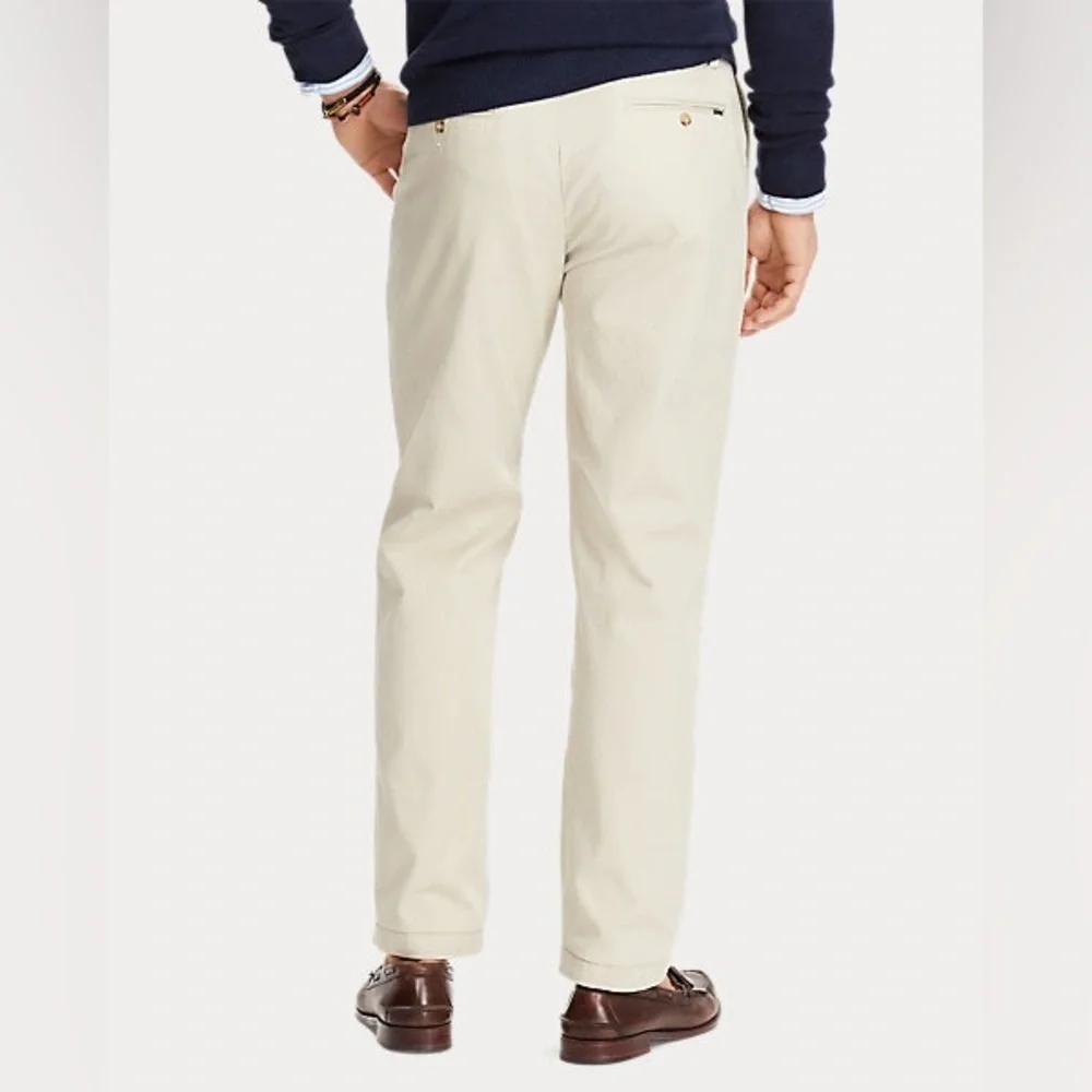 The Polo Chino Ralph Lauren Classic Cotton Twill Khaki Size 50/30